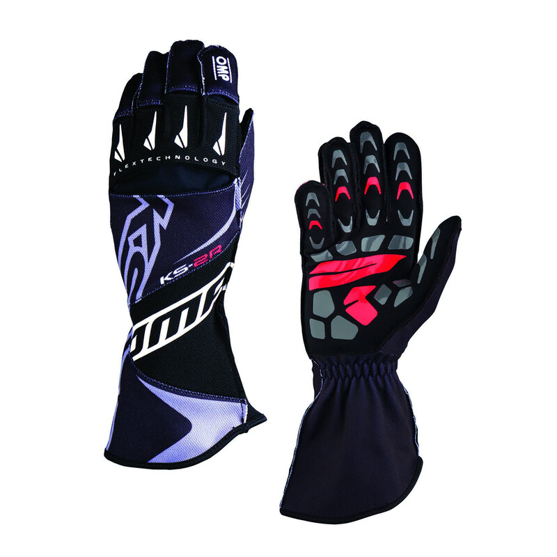 Gants Karting Adulte OMP KS-2R Noirs
